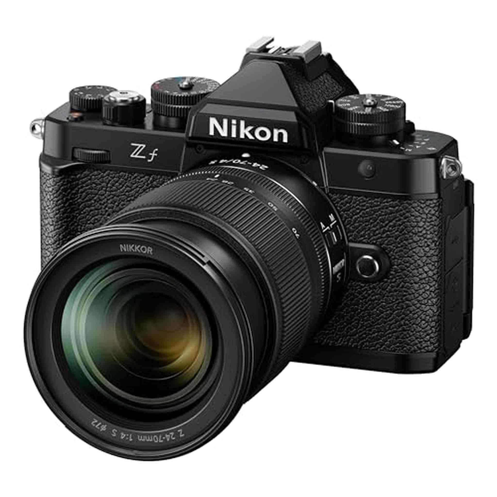 Nikon Z f with Zoom Lens | Full-Frame Mirrorless Stills/Video Camera with 24-70mm f/4 Lens Nikon