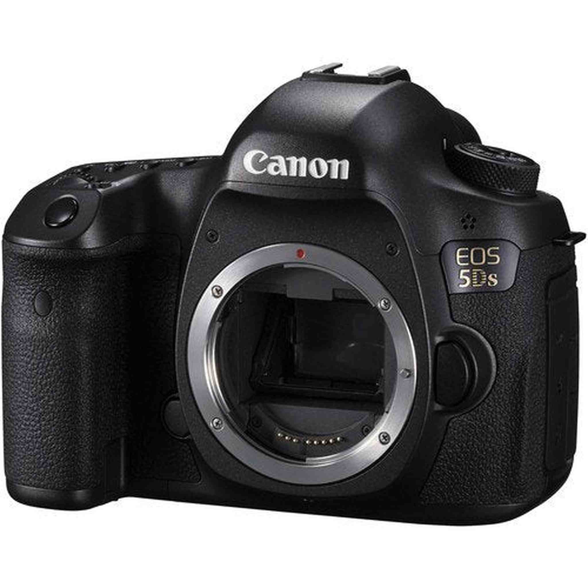 Canon EOS 5DS Digital SLR Camera 0581C002 Body Only - Bundle with 32GB Memory Card + Spare Battery + More Internationa Advanced Bundle Canon