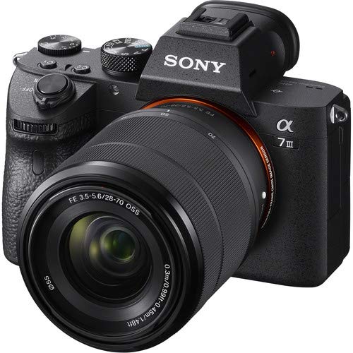 Sony Alpha a7 III Full Frame Mirrorless Digital Camera with 28-70mm Lens ILCE7M3K/B - Bundle Kit with Sony FE 85mm f/1.4 - Used Sony