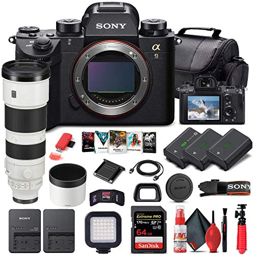 Sony Alpha a9 II Mirrorless Camera W/ Sony FE 200-600mm Lens - Advanced Bundle - Reconditioned Sony