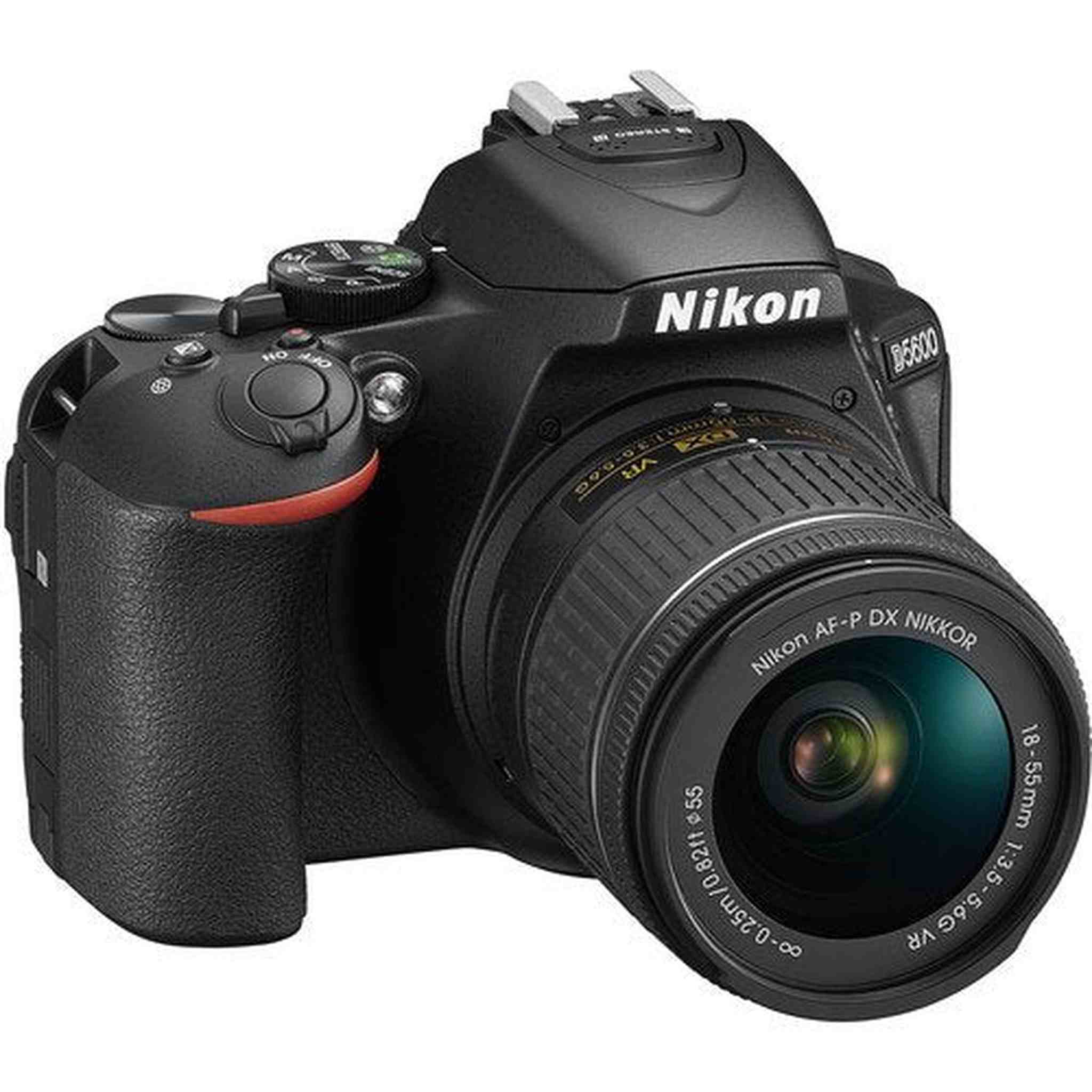 Nikon D5600 DSLR Camera with 18-55mm w/Filter Kit Bundle Nikon