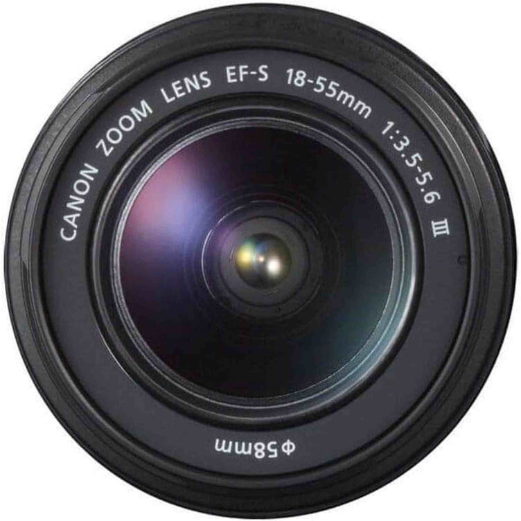 Canon EF-S 18-55mm f/3.5-5.6 III Camera Lens (Bulk Packaging) - Reconditioned
