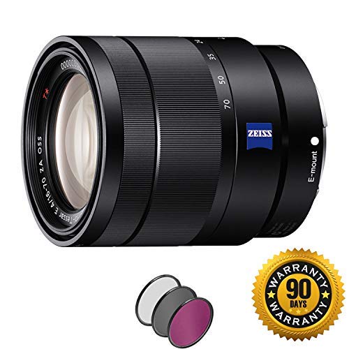 Sony Vario-Tessar T E 16-70mm f/4 ZA OSS Lens with UV Filter Renewed - Reconditioned Sony