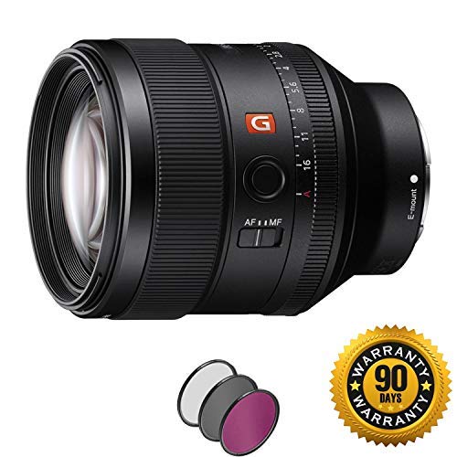 Sony FE 85mm f/1.4 GM Lens with UV Filter Renewed - Reconditioned Sony