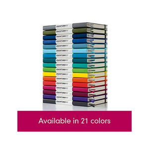 LEUCHTTURM1917 - Medium A5 Squared Hardcover Notebook Berry - 251 Numbered Pages Leuchtturm