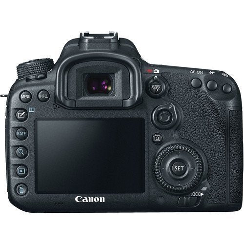 Canon EOS 7D Mark II DSLR Camera (Body) + 32GB Card + Camera CASE + Tripod - International Vesion (No Warranty) - Used