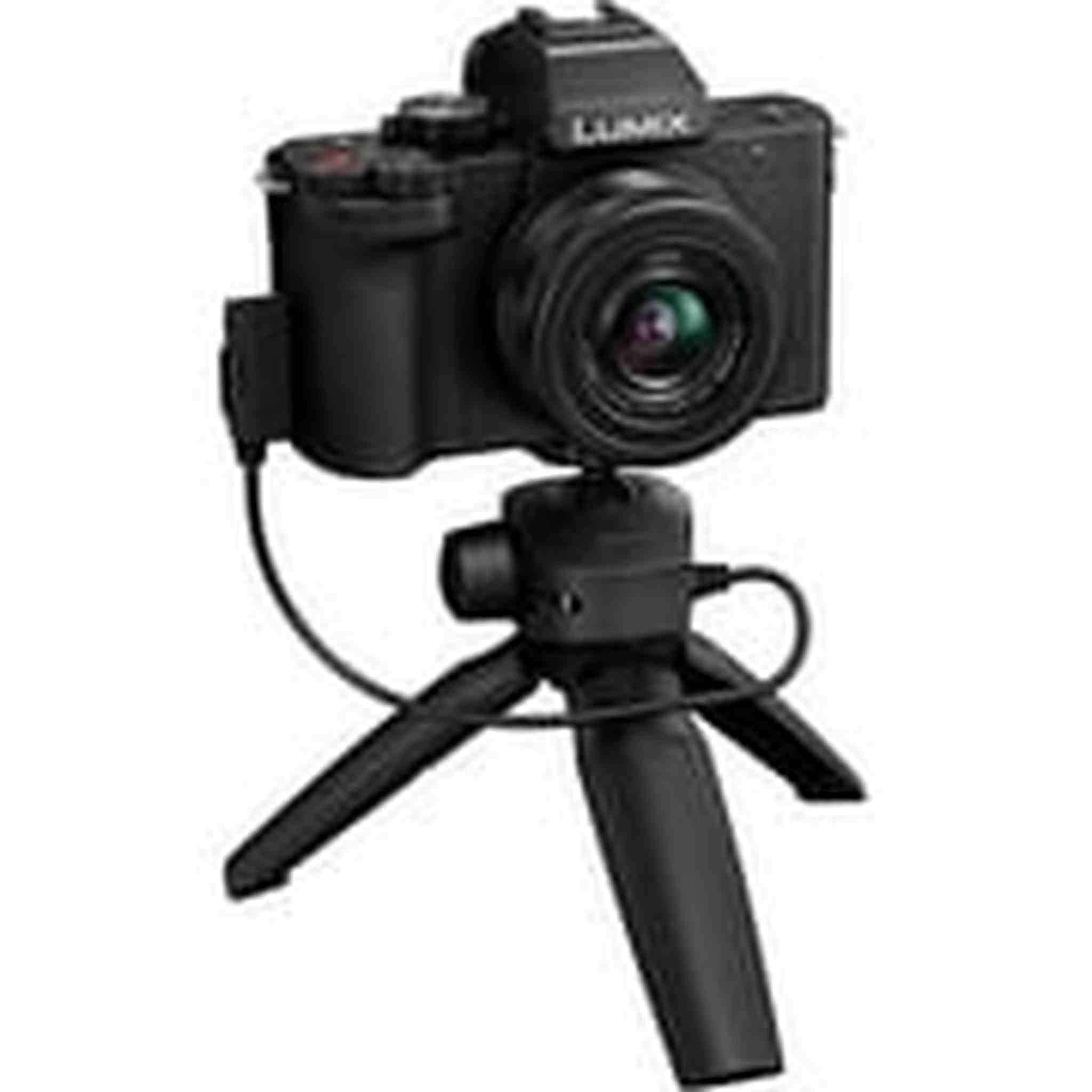 Panasonic LUMIX G100 4k Mirrorless Camera for Photo and Video w/12-32mm Lens, 5-Axis Hybrid I.S, DC-G100VK Black Panasonic