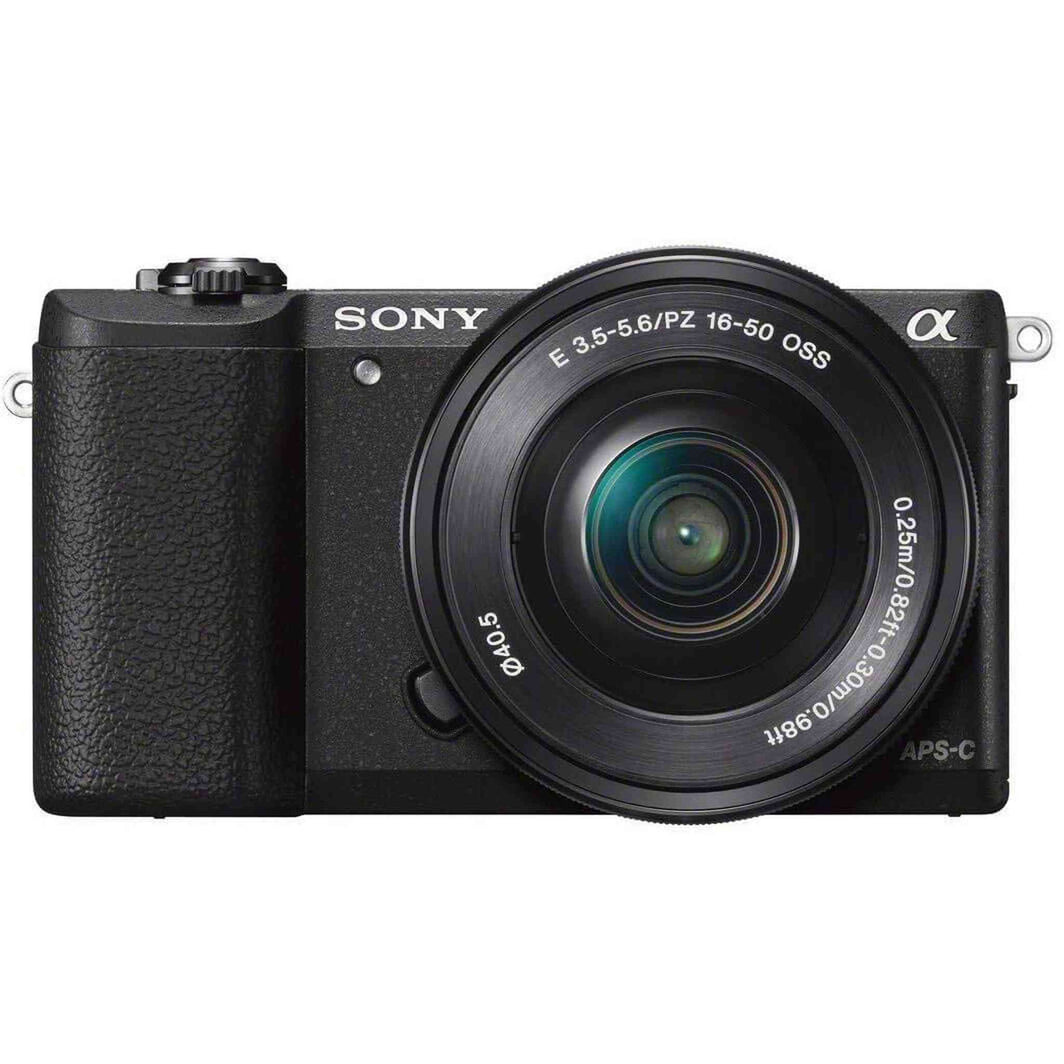 Sony alpha 5100 24.3 Megapixel Mirrorless Camera with Lens - 16 mm - 50 mm - Black Sony