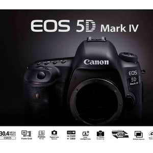 Canon EOS 5D Mark IV DSLR Camera Body Only International Version - 30.4 Megapixel - 4K Video with Pro Cleaning Kit B Bundle Canon