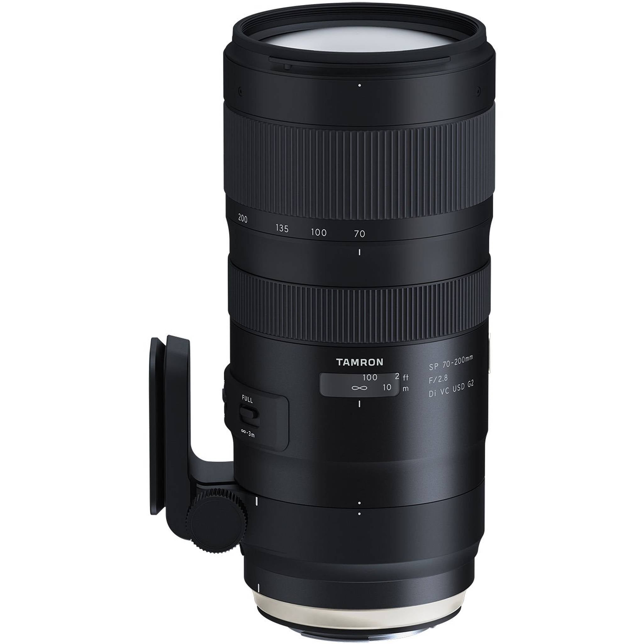 6Ave Tamron SP 70-200mm f/2.8 Di VC USD G2 Lens for Canon EF International Model + 77mm UV Filter + Lens Cap Keeper + Tamron