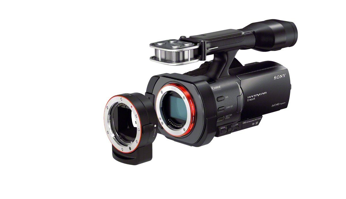 Sony NEXVG900 Full Frame Interchangeable Lens Camcorder Video Camera with 3-Inch LCD Black - Used Sony
