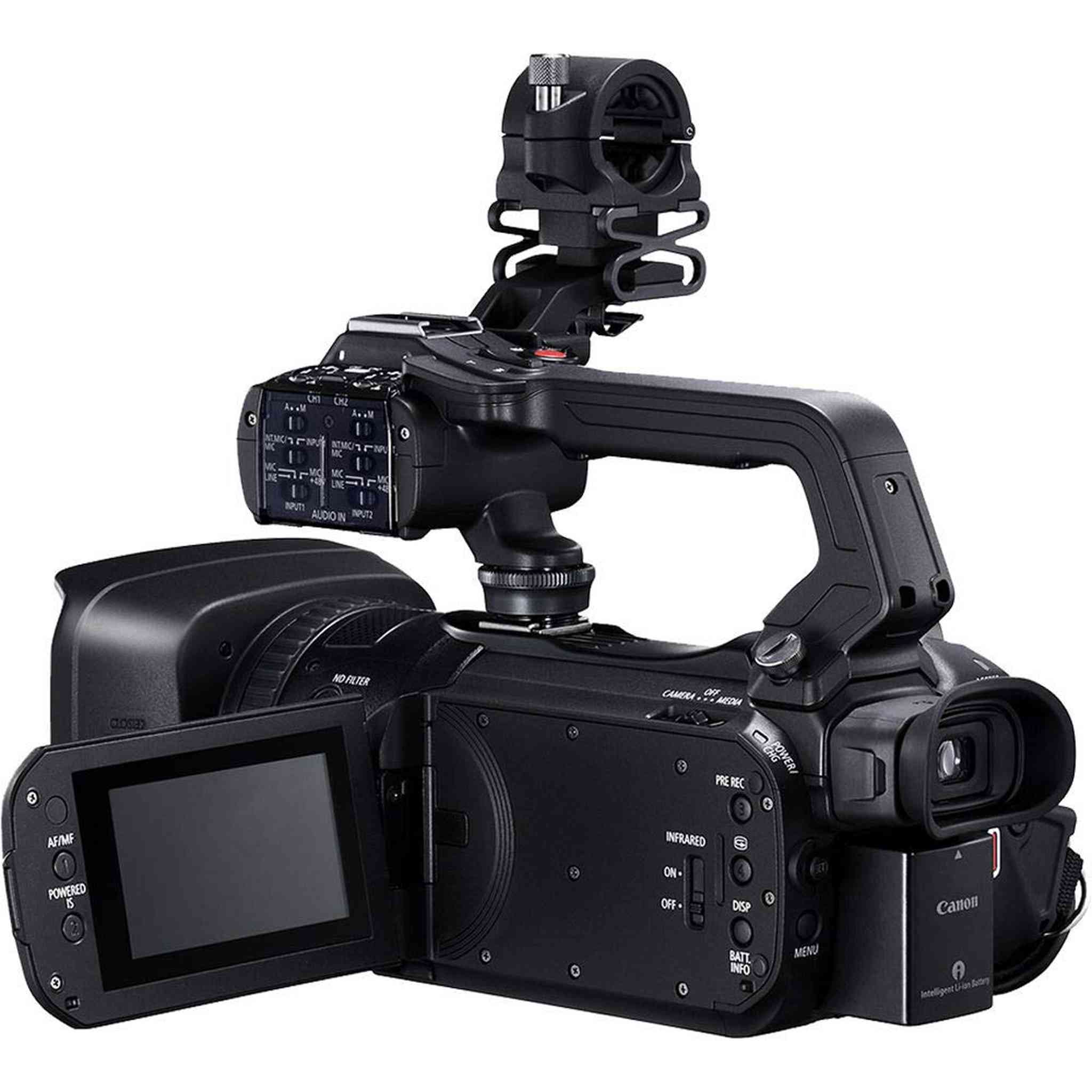 Canon XA55 UHD 4K Camcorder W/ 2 Extra Battery - Professional Bundle Canon