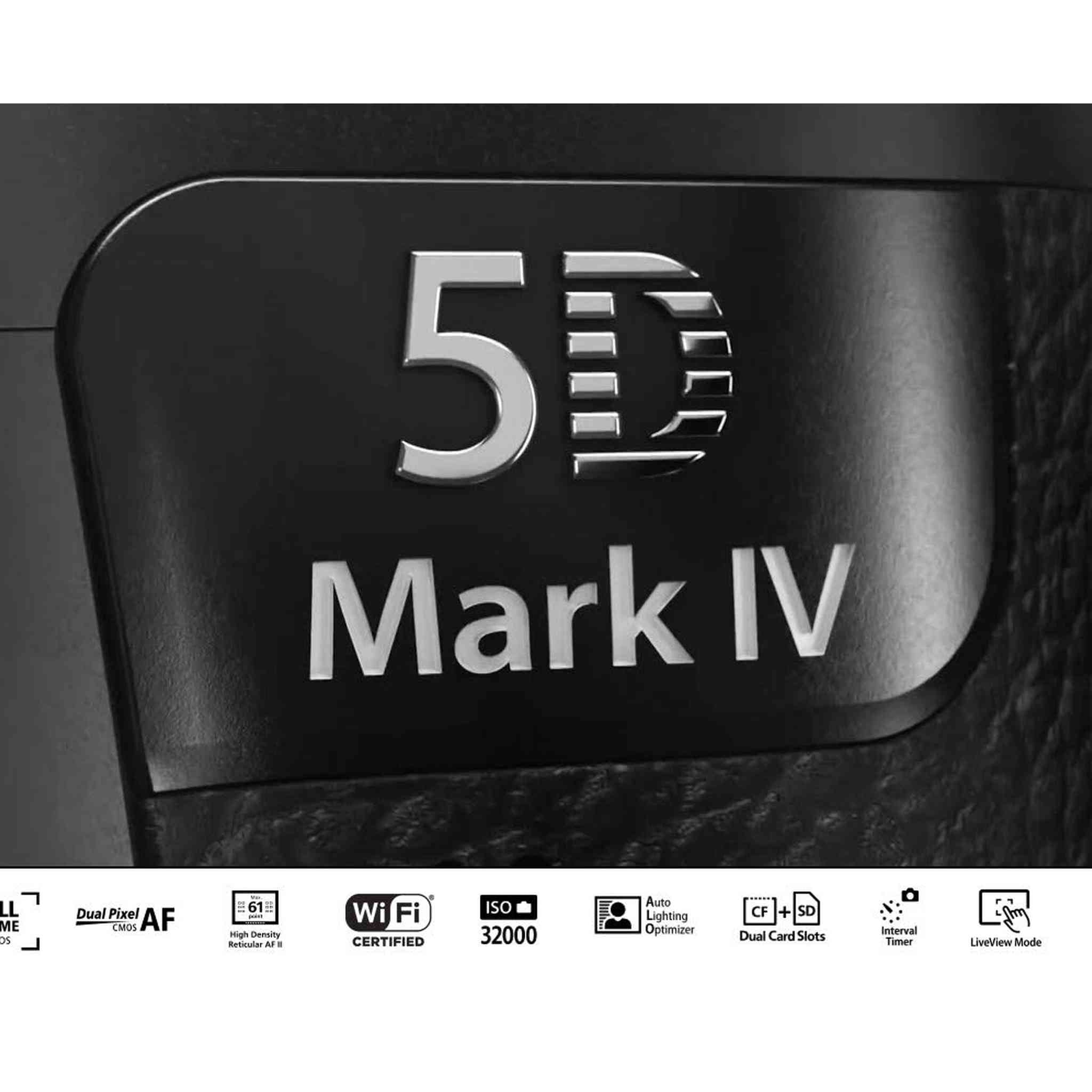 Canon EOS 5D Mark IV DSLR Camera Body Only International Version - 30.4 Megapixel - 4K Video with Pro Cleaning Kit B Bundle Canon