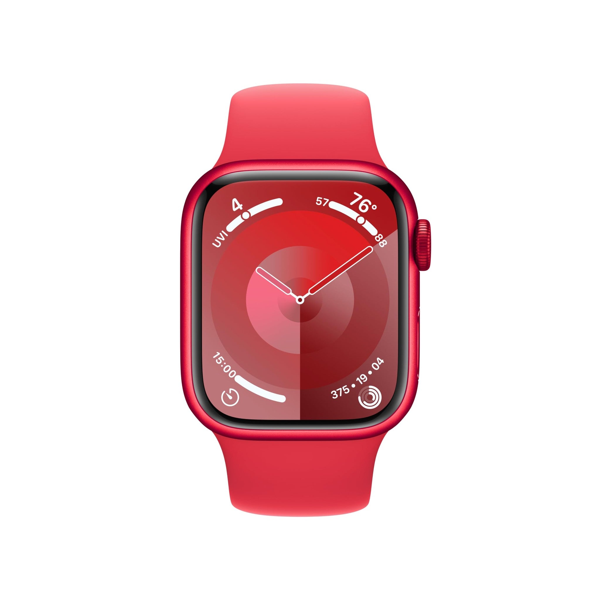 Apple Watch Series 9 GPS 41mm Smartwatch with Product RED Aluminum Case with Product RED Sport Band M/L. Apple