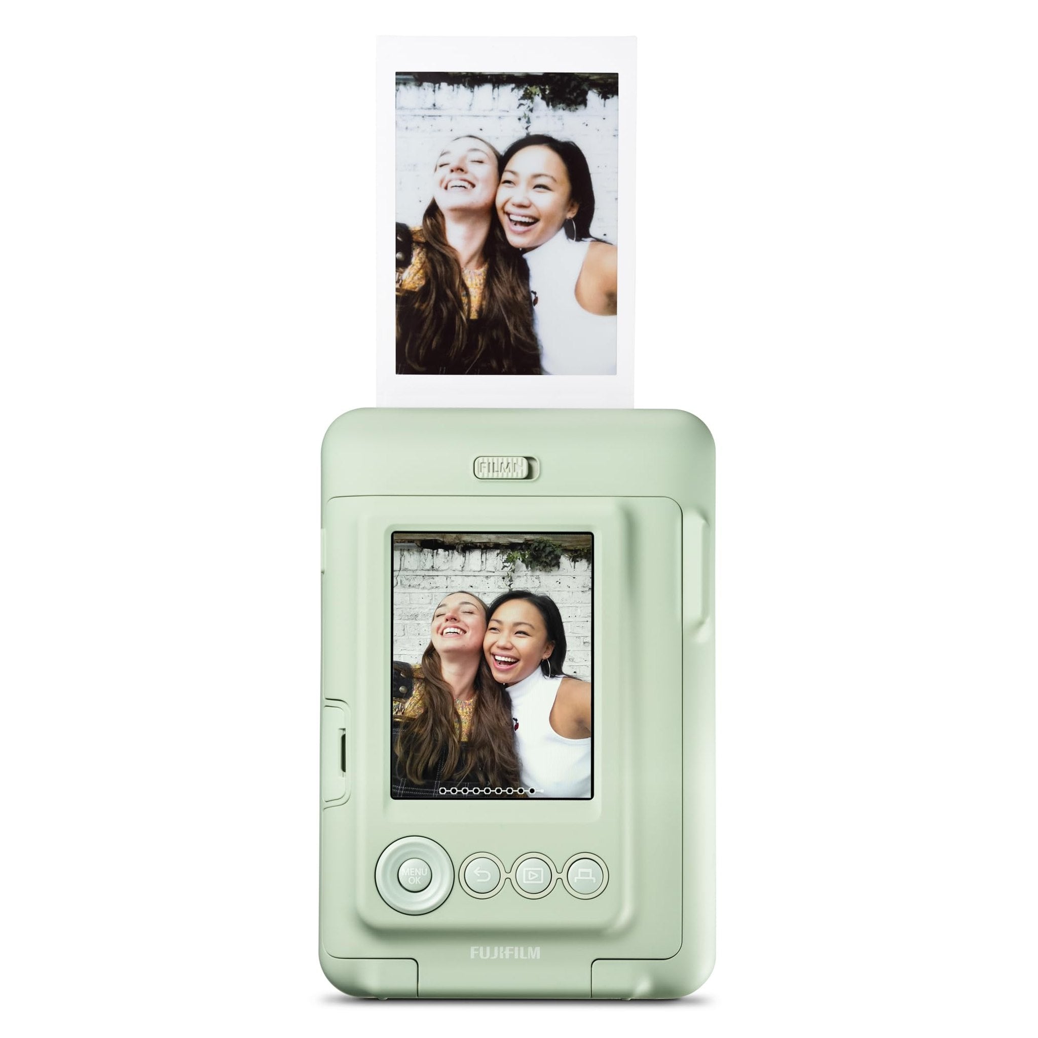 Fujifilm INSTAX Mini LIPLAY Hybrid Instant Camera - Matcha Green Fujifilm