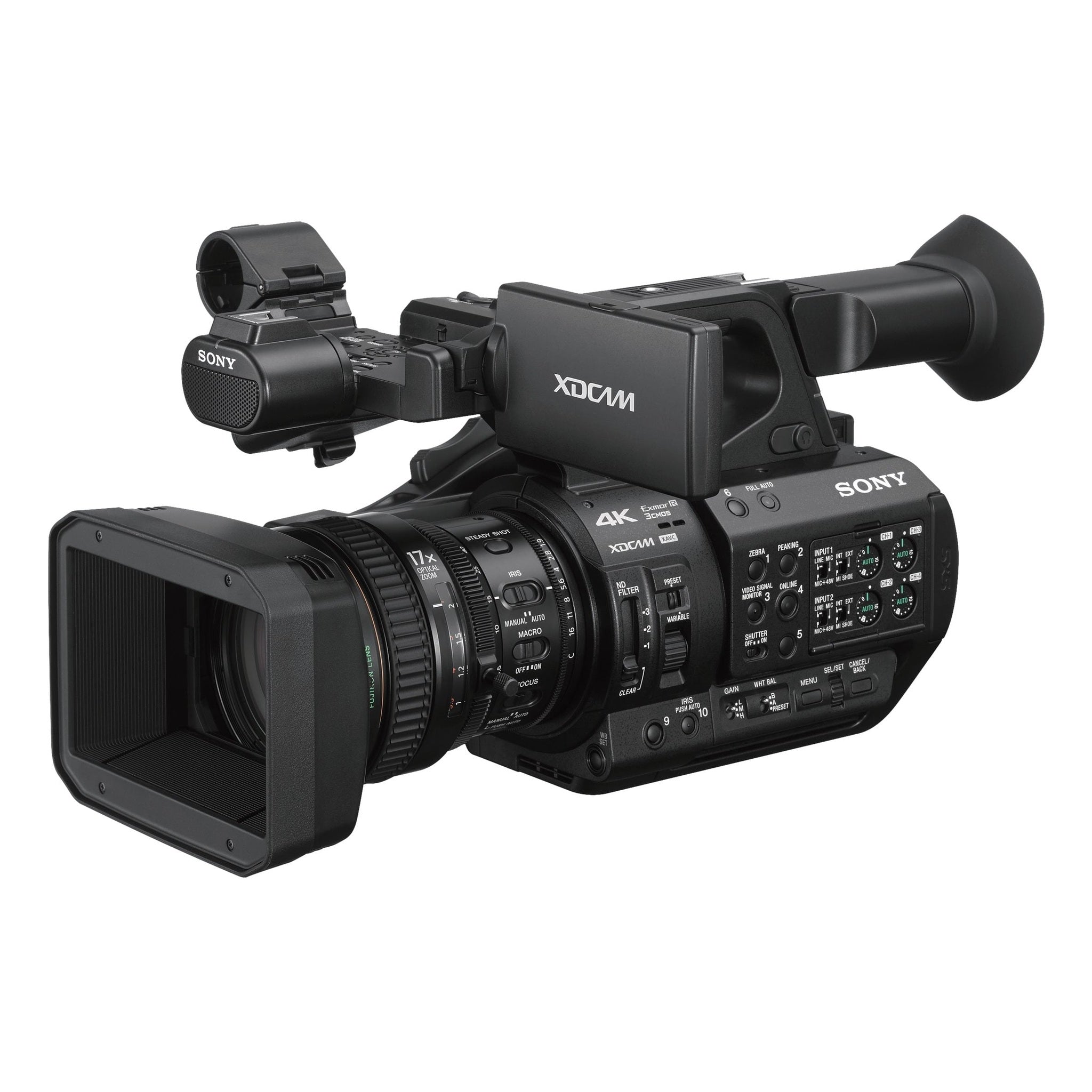 Sony PXW-Z280 4K 3-CMOS 1/2" Sensor XDCAM Camcorder Sony