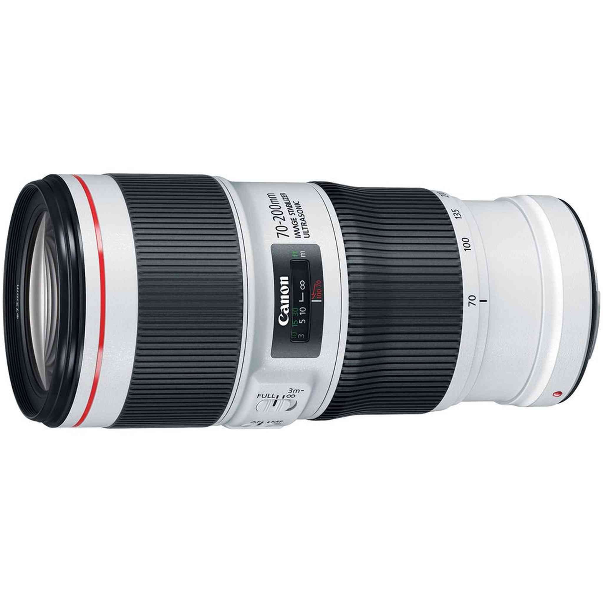 Canon EF 70-200mm f/4L is II USM Lens for Canon EF Mount + Accessories International Model with 2 Year Warranty Canon