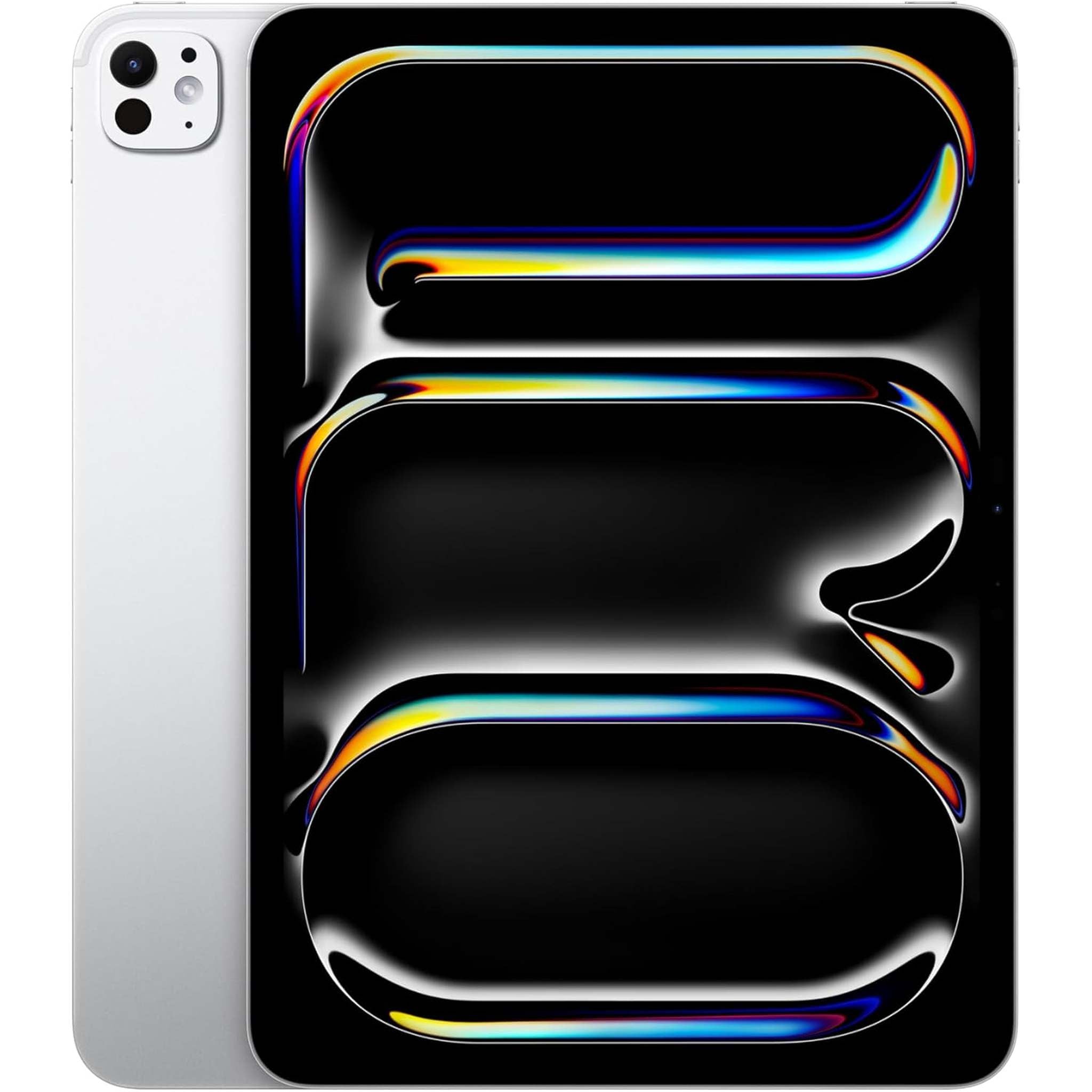 Apple iPad Pro 11-Inch M4 : Ultra Retina XDR Display, 512GB, Landscape 12MP Front Camera/12MP Back Camera, LiDAR Scanner, Wi-Fi 6E, Face ID, All-Day Battery Life - Space Silver Apple