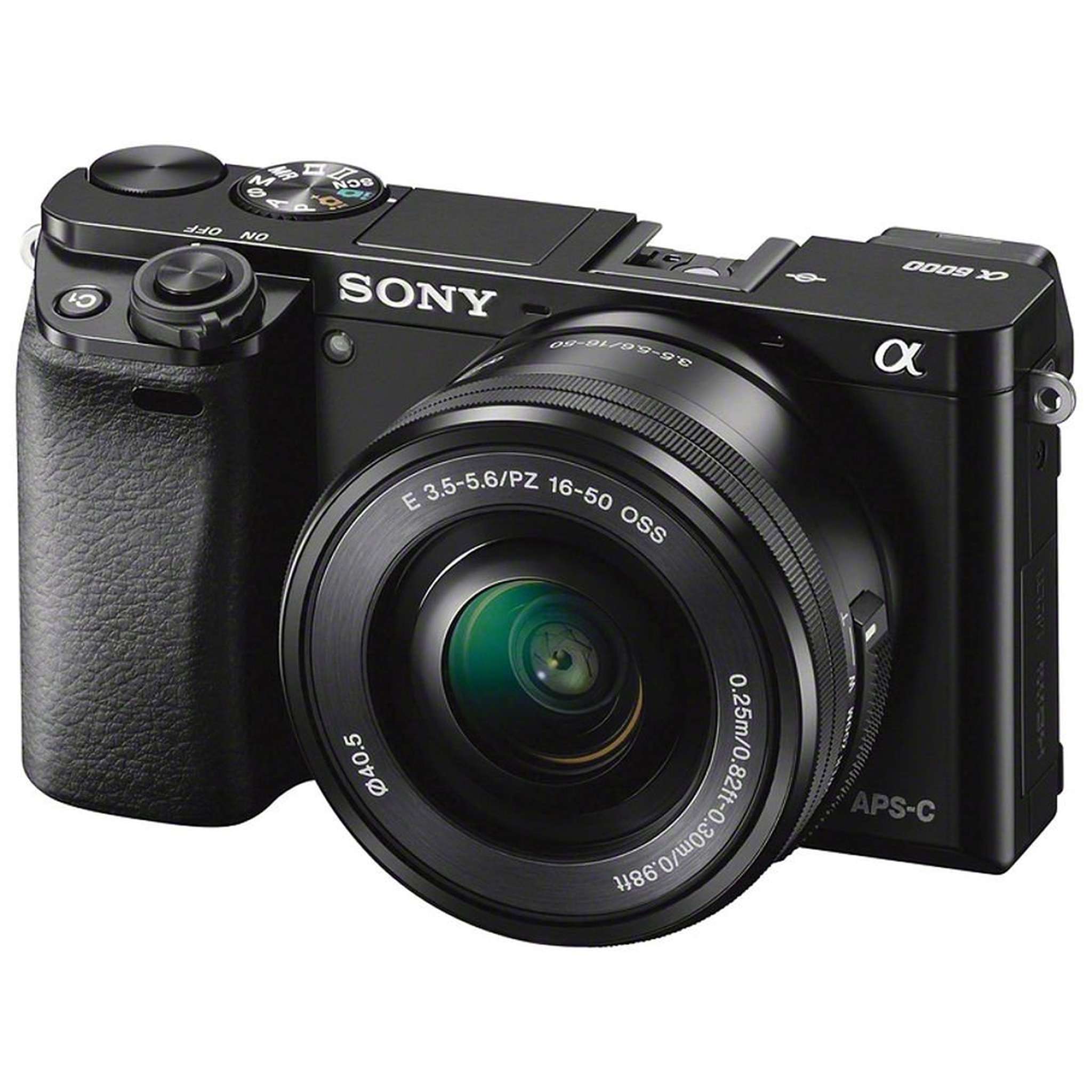 Sony Alpha a6000 Mirrorless Camera with 16-50mm Lens Black Starter Kit - Used Sony