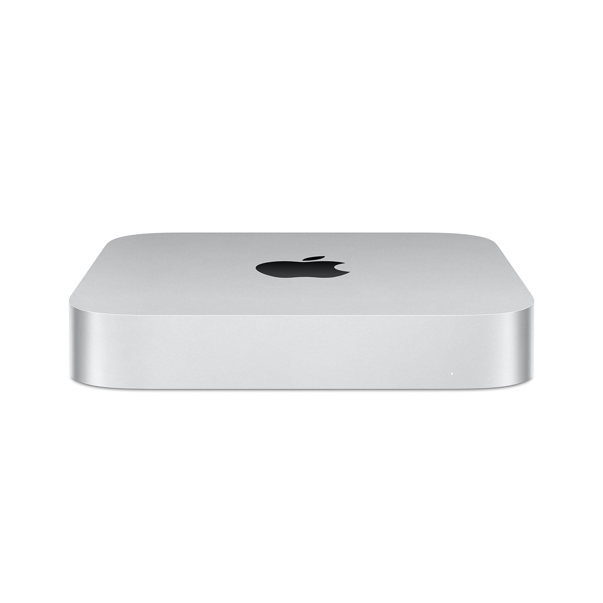 Apple 2023 Mac Mini Desktop Computer M2 chip with 8‑core CPU and 10‑core GPU, 8GB Unified Memory, 512GB SSD Storage, Gigabit Ethernet. Works with iPhone/iPad Apple