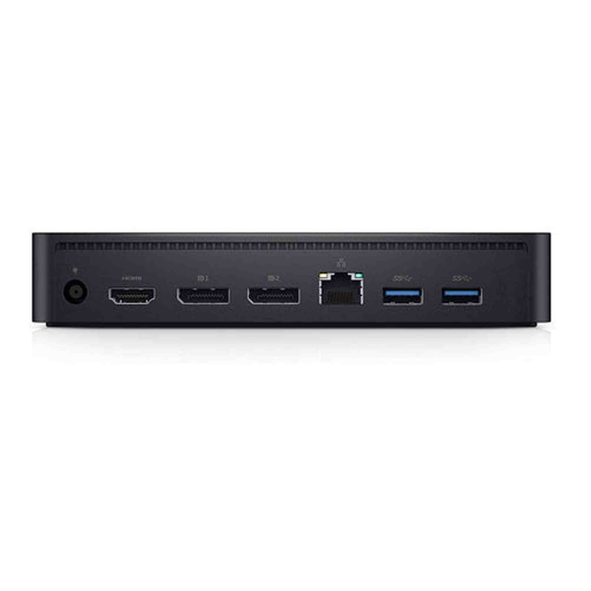 Dell Universal Dock - D6000S, Equipped with USB-C/USB-A PowerShare Options, Connect Upto Three 4K Displays, LED Indicator, Black Dell