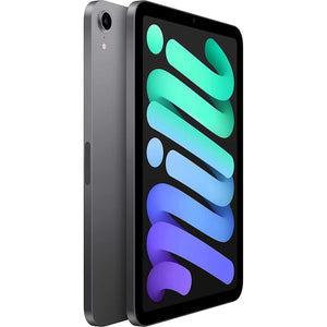 Apple iPad Mini 6 64GB, Cellular, Space Gray with Purple Moroccan Sleeve Apple