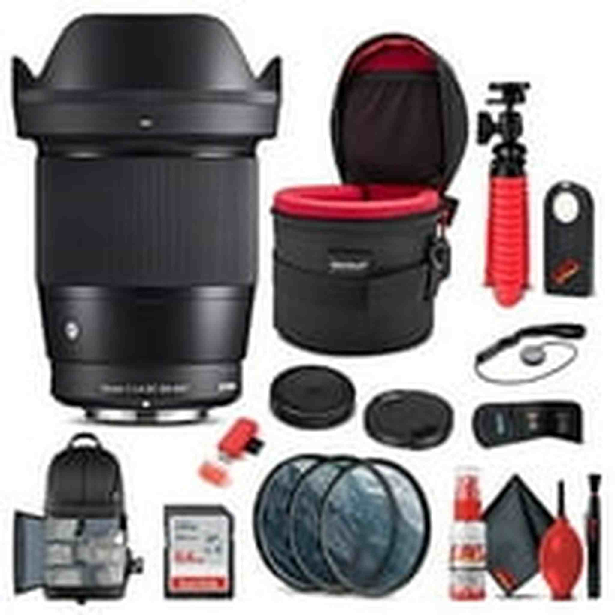 Sigma 17-50mm f/2.8 EX DC OS HSM Lens for Canon EF 583101 Bundle Sigma