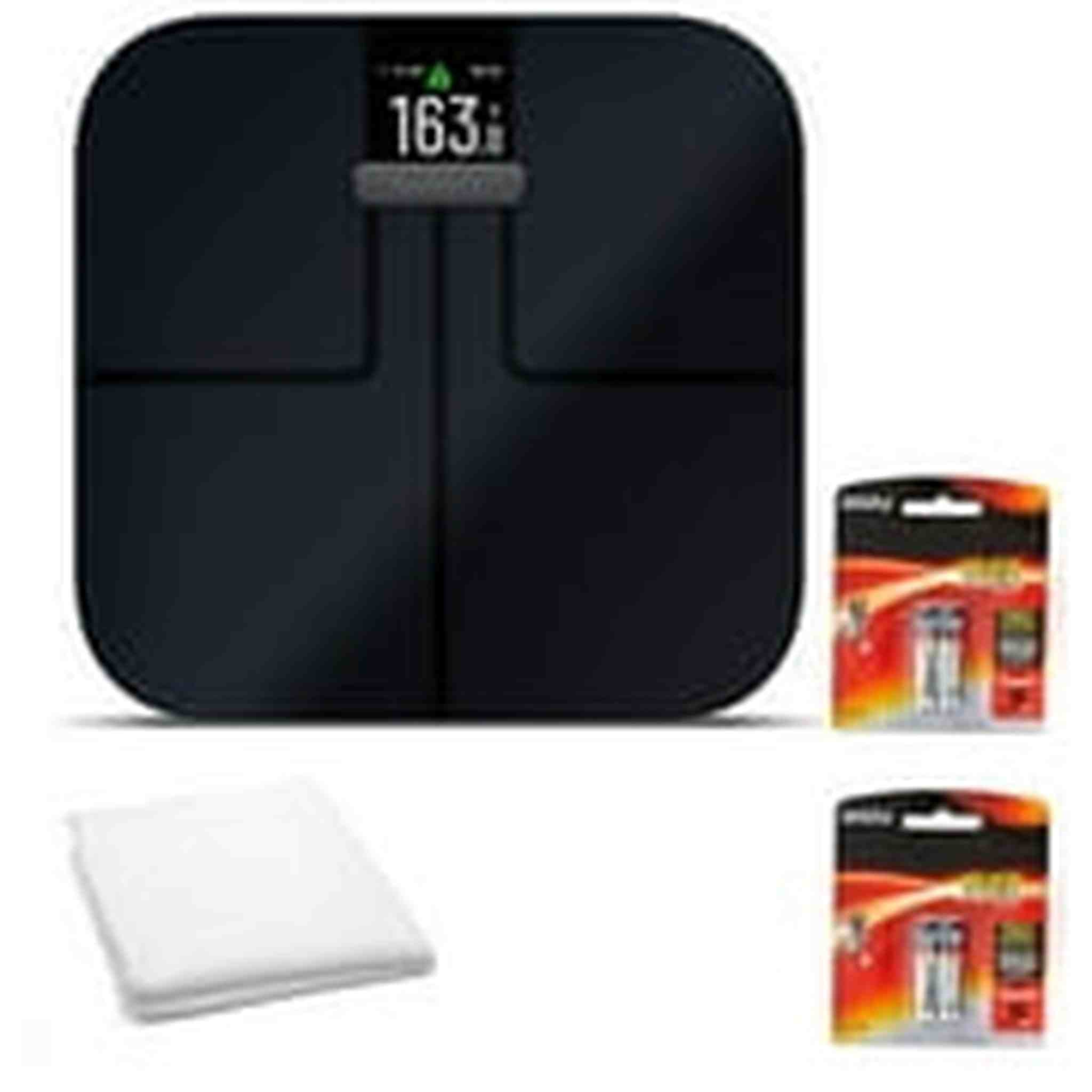 Garmin Index S2 Smart Scale with Wireless Connectivity-Black Bundle Garmin