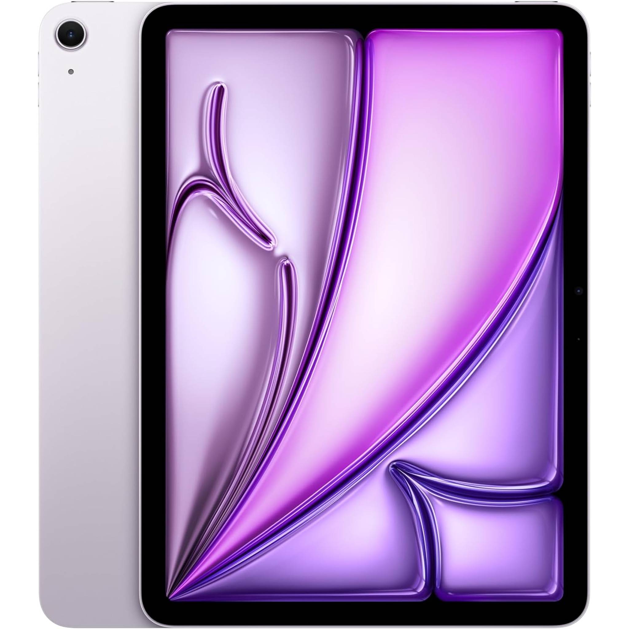 Apple iPad Air 11-inch M2 : Liquid Retina Display, 512GB, Landscape 12MP Front Camera/12MP Back Camera, Wi-Fi 6E, Touch ID, All-Day Battery Life — Purple Apple