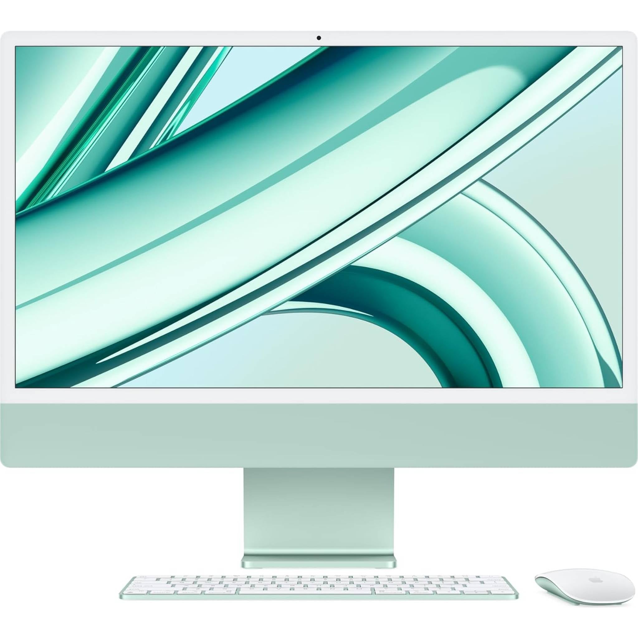 Apple 2023 iMac All-in-One Desktop Computer MQRA3LL/A Green Apple