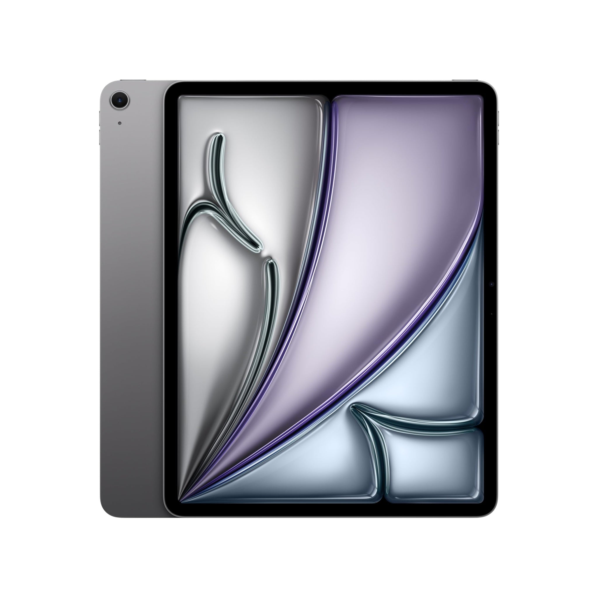Apple iPad Air 13-inch M2 : Liquid Retina Display, 128GB, Landscape 12MP Front Camera/12MP Back Camera, Wi-Fi 6E, Touch ID, All-Day Battery Life - Space Gray Apple