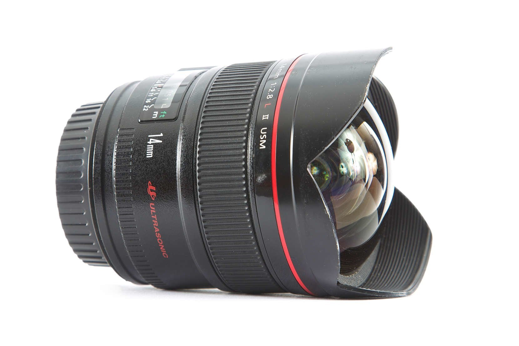 Canon EF 14mm f/2.8L II USM Ultra-Wide Angle Fixed Lens for Canon Digital SLR Cameras - Used