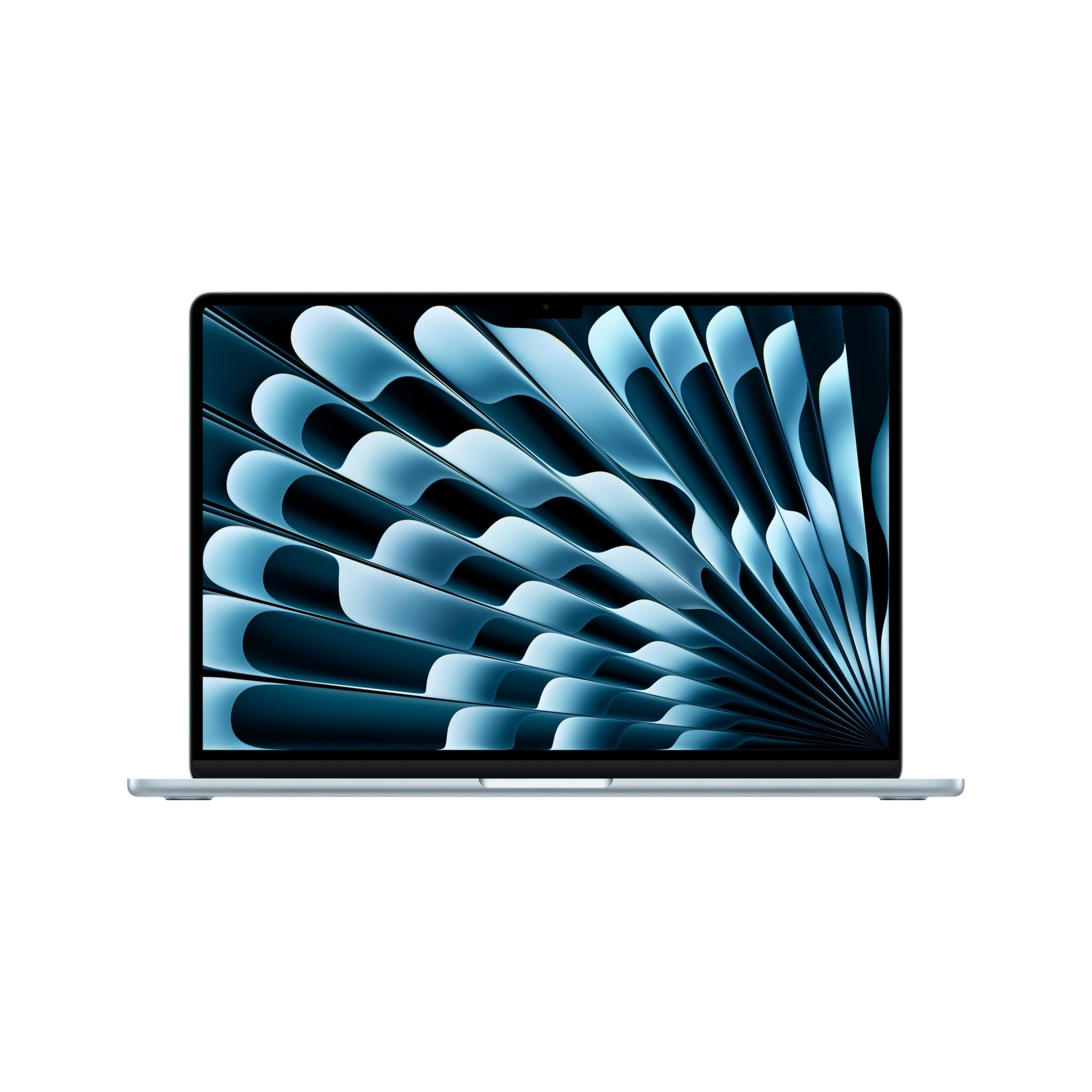 Apple 2025 MacBook Air 15-inch Laptop with M4 chip: Built for Apple Intelligence, 15.3-inch Liquid Retina Display, 16GB Unified Memory, 256GB SSD Storage, 12MP Center Stage Camera, Touch ID; Sky Blue Apple