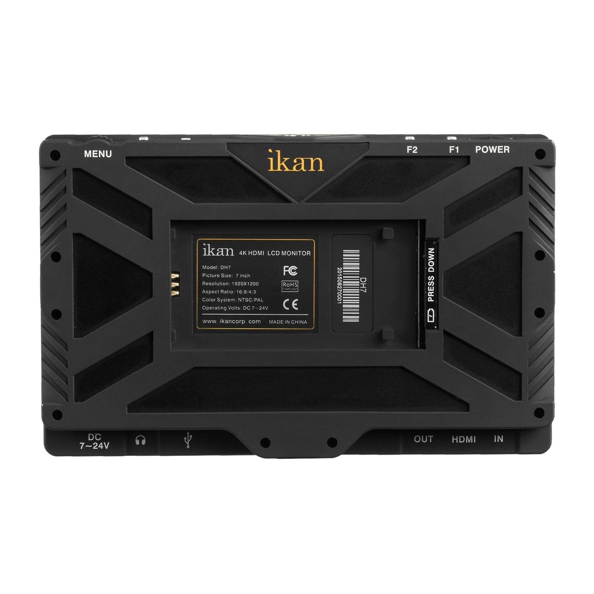 ikan DH7 7" Full HD HDMI Monitor with 4K Signal Support ikan
