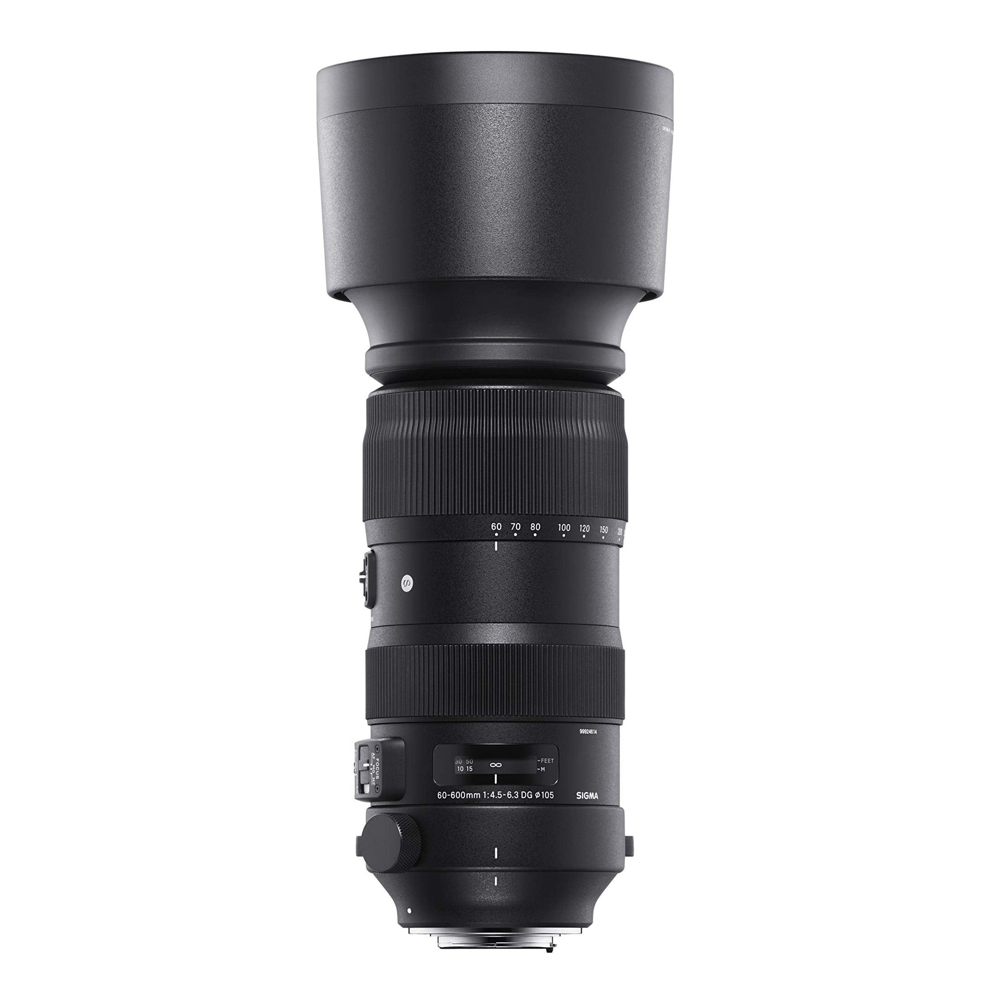 Sigma 60-600mm f/4.5-6.3 DG OS HSM Sports Lens for Canon EF Sigma
