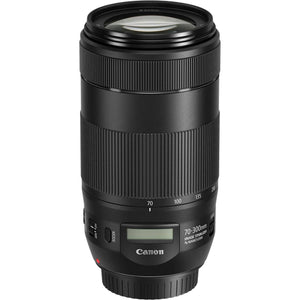 Canon EF 70-300mm f/4-5.6 is II USM Lens for Canon EF Mount + Accessories International Model with 2 Year Warranty Canon