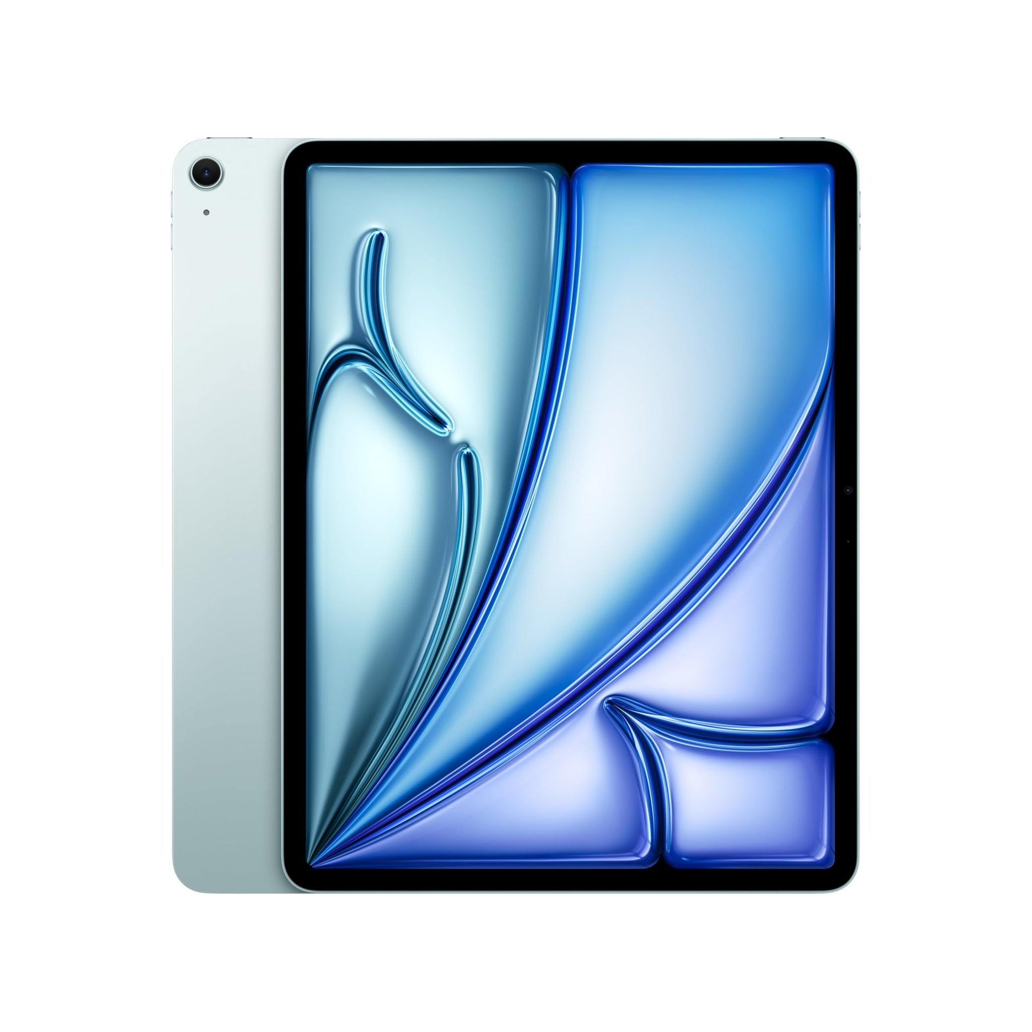 Apple iPad Air 13-inch with M3 chip Built for Apple Intelligence, Liquid Retina Display, 128GB, 12MP Front/Back Camera, Wi-Fi 6E, Touch ID, All-Day Battery Life - Blue Apple