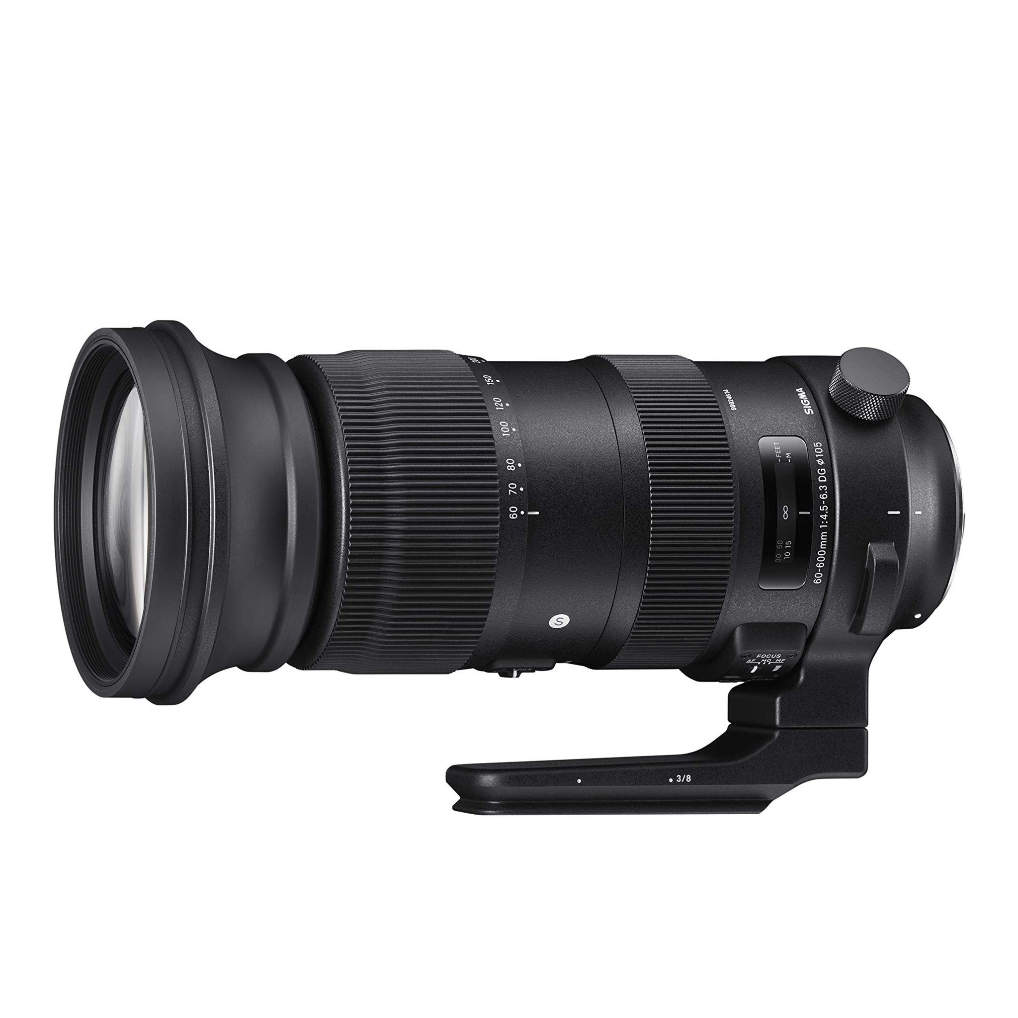Sigma 60-600mm f/4.5-6.3 DG OS HSM Sports Lens for Canon EF Sigma