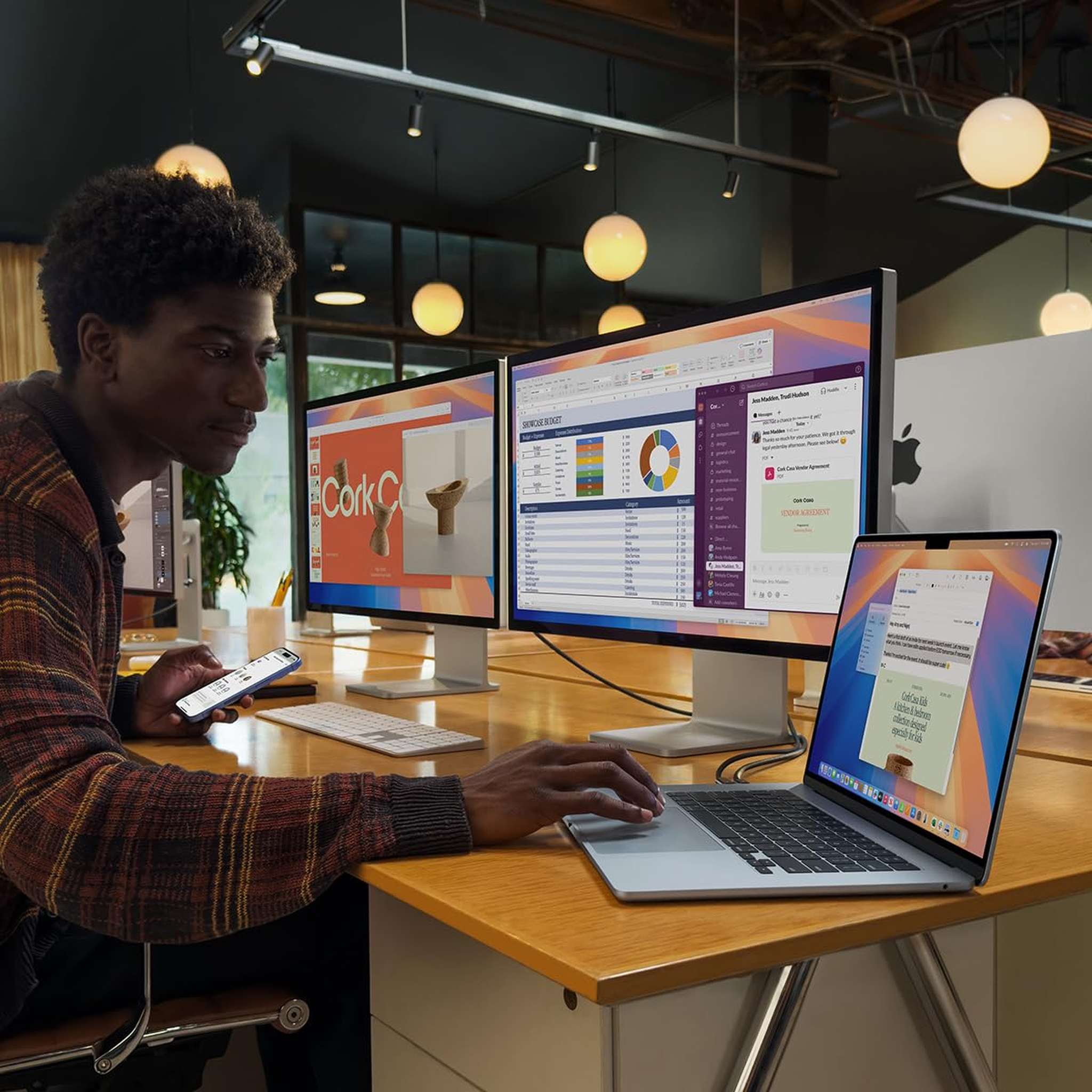 Apple 2025 MacBook Air 15-inch Laptop with M4 chip: Built for Apple Intelligence, 15.3-inch Liquid Retina Display, 16GB Unified Memory, 256GB SSD Storage, 12MP Center Stage Camera, Touch ID; Midnight Apple