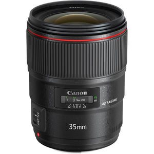 Canon EOS 5D Mark IV DSLR Camera International Version Body Only + Canon EF 35mm f/1.4L II USM Lens Combo Canon