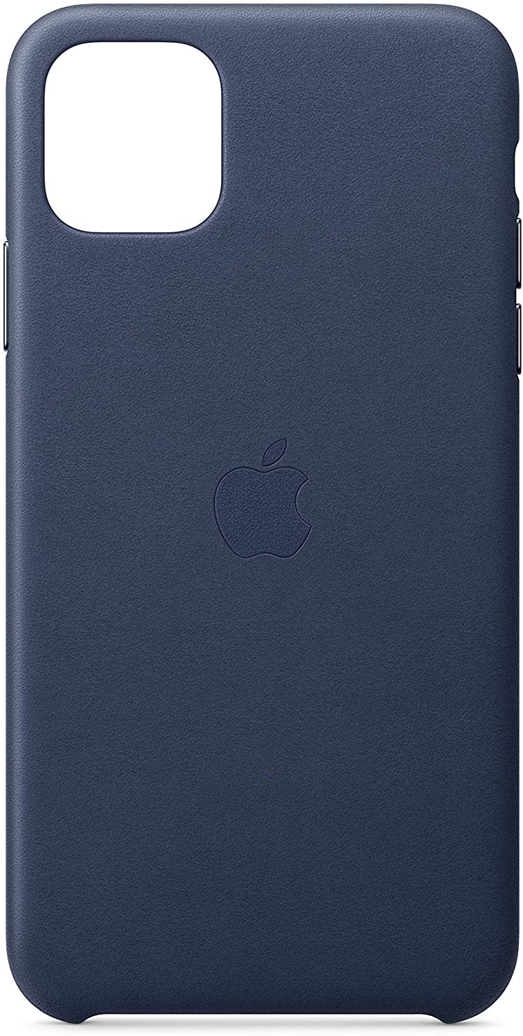 Apple Leather Case for iPhone 11 Pro Max - Midnight Blue - Refurbished Apple