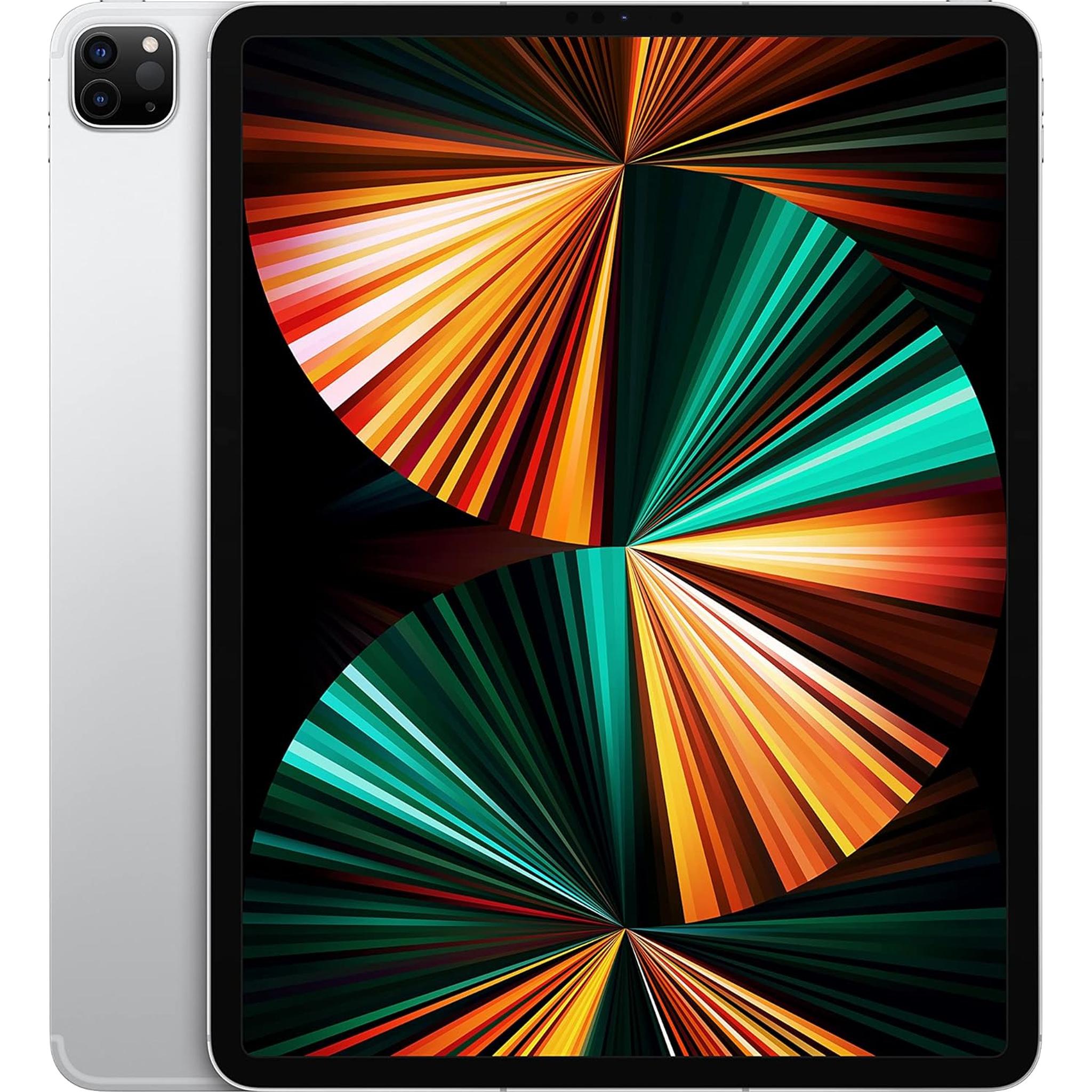 Apple 2021 12.9-inch iPad Pro Wi‑Fi + Cellular 128GB - Silver Apple