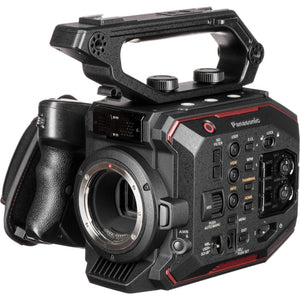 Panasonic AU-EVA1 Compact 5.7K Super 35mm Handheld Cinema Camera Body AU-EVA1PJ - Bundle with 256GB Memory Card + USB Ca Panasonic