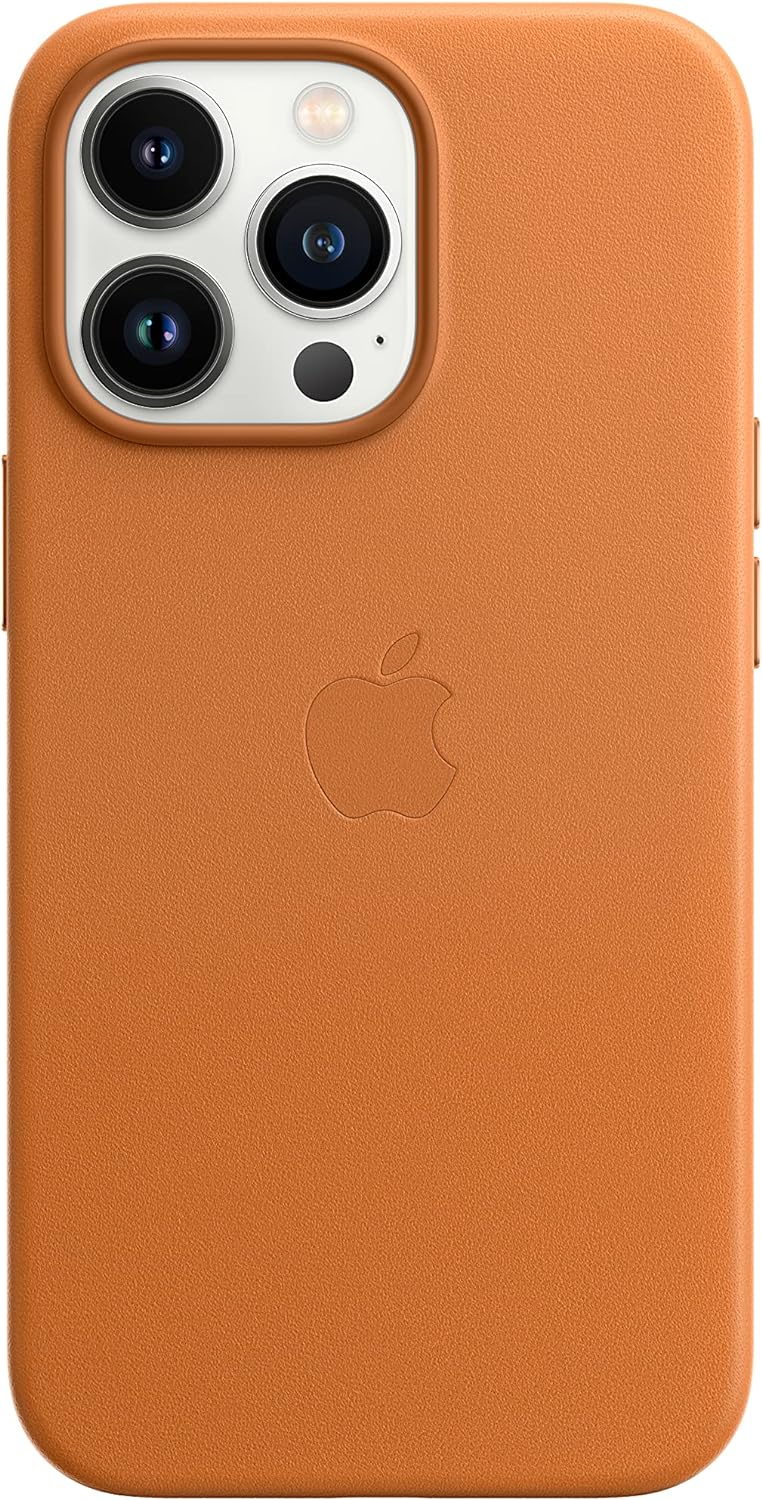 Apple iPhone 13 Pro Leather Case with MagSafe - Golden Brown Apple