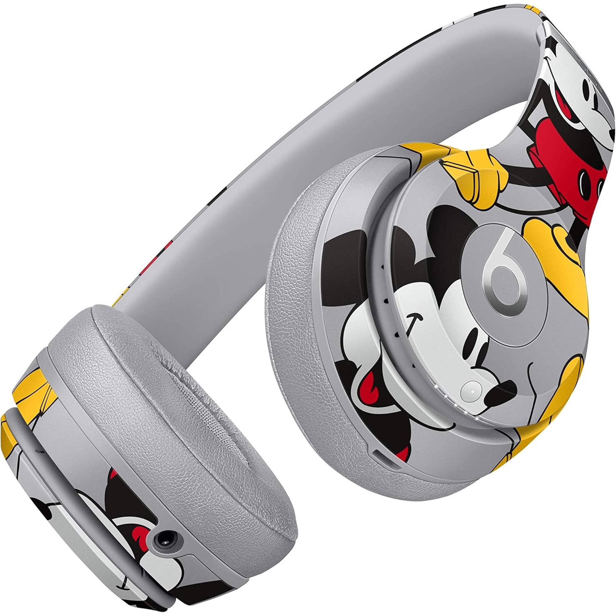 Beats by Dr. Dre Solo3 Wireless Headphones 2 Pack - Mickey's 90th Anniversary Edition - with Headphone Cleaner Bundle BeatsByDre
