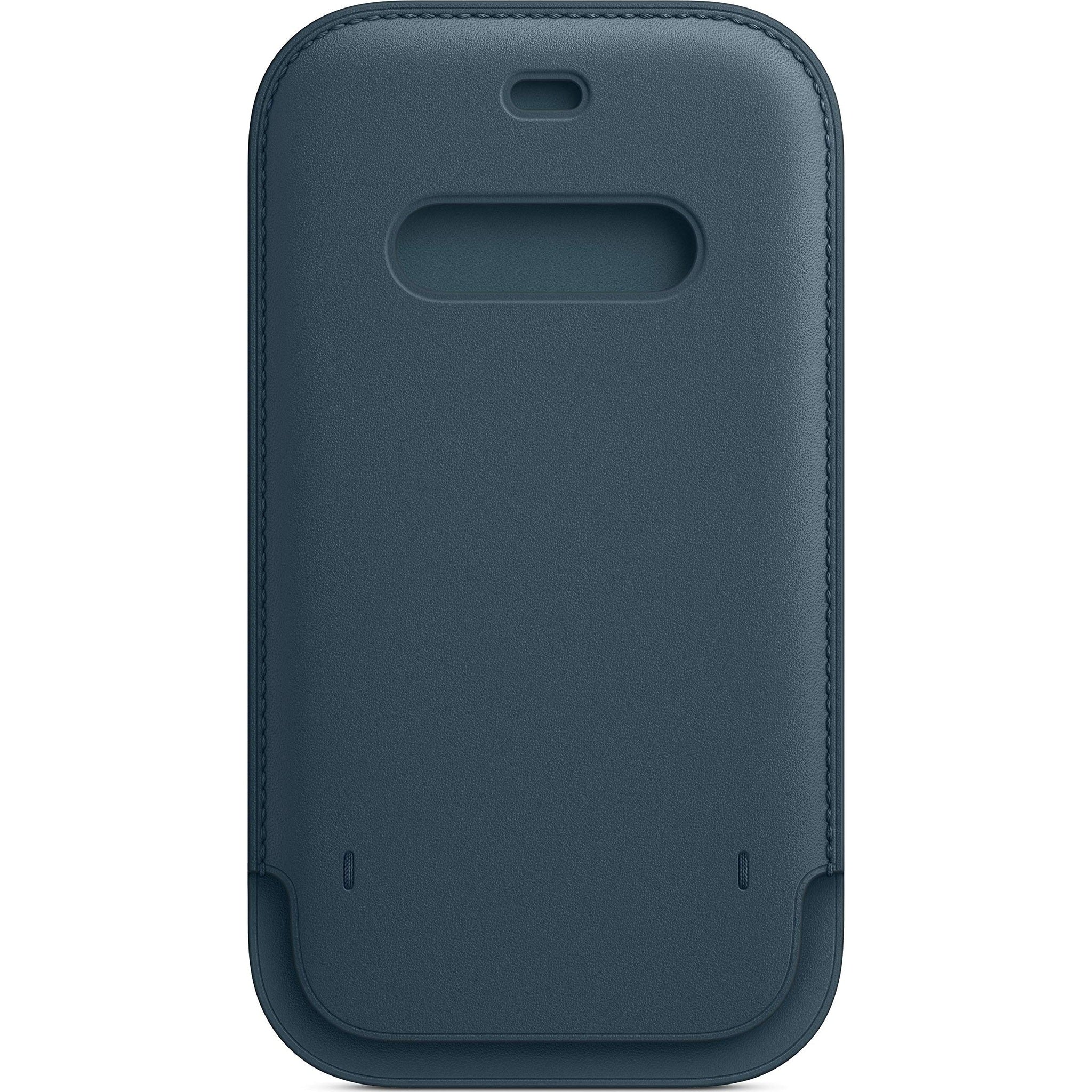 Apple iPhone 12 and 12 Pro Leather Sleeve with MagSafe - Baltic Blue Apple