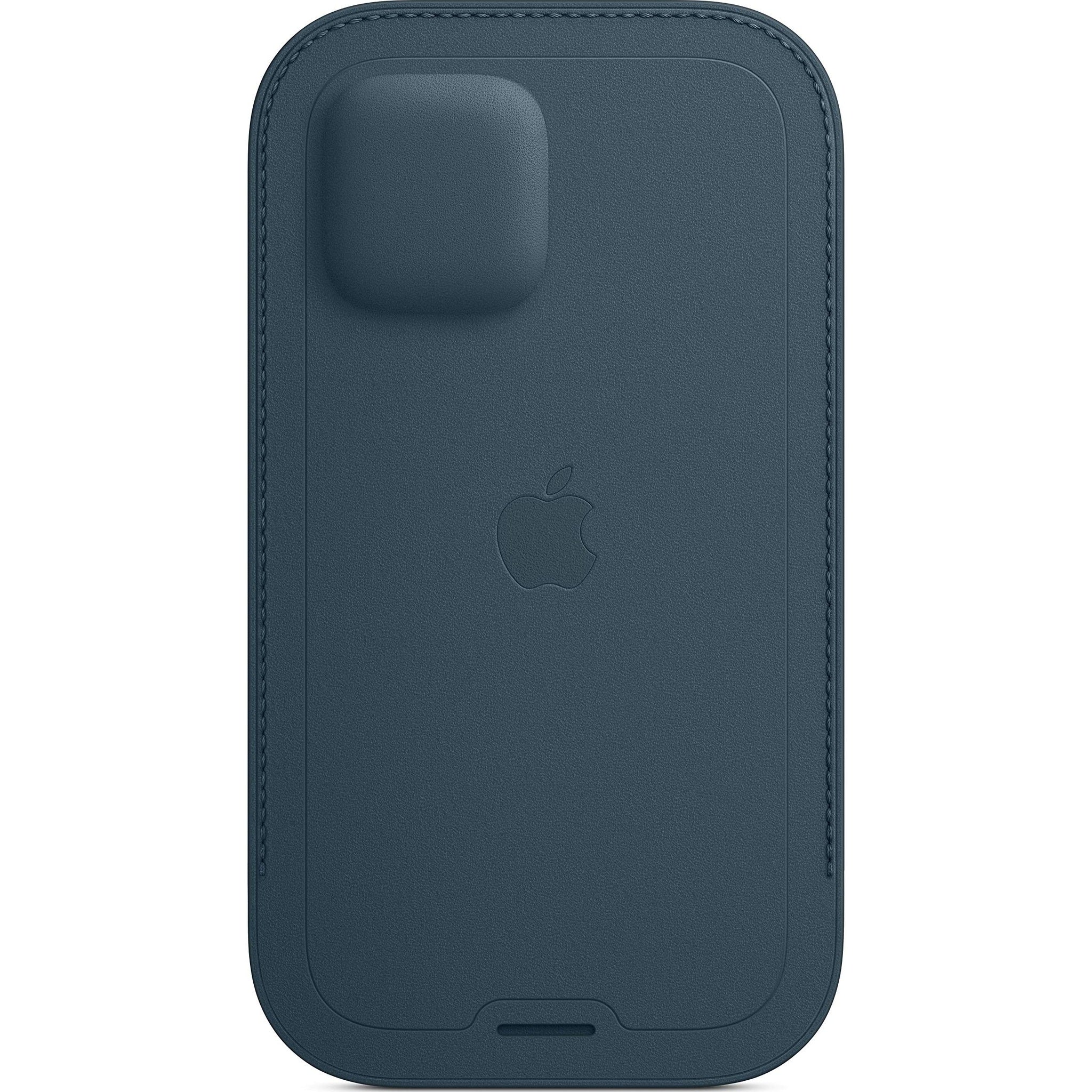 Apple iPhone 12 and 12 Pro Leather Sleeve with MagSafe - Baltic Blue Apple