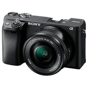 Sony Alpha a6400 Mirrorless Digital Camera with 16-50mm Lens Sony