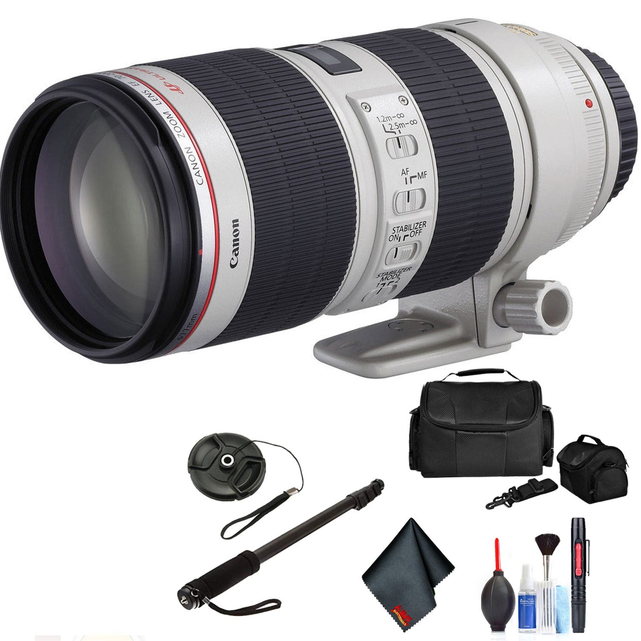 Canon EF 70-200mm F/4L is Ii USM Lens for Canon 6D, 5D Mark IV, 5D Mark III, 5D Mark II, 6D Mark II, 5Dsr, 5Ds, 1Dx, 1Dx Canon