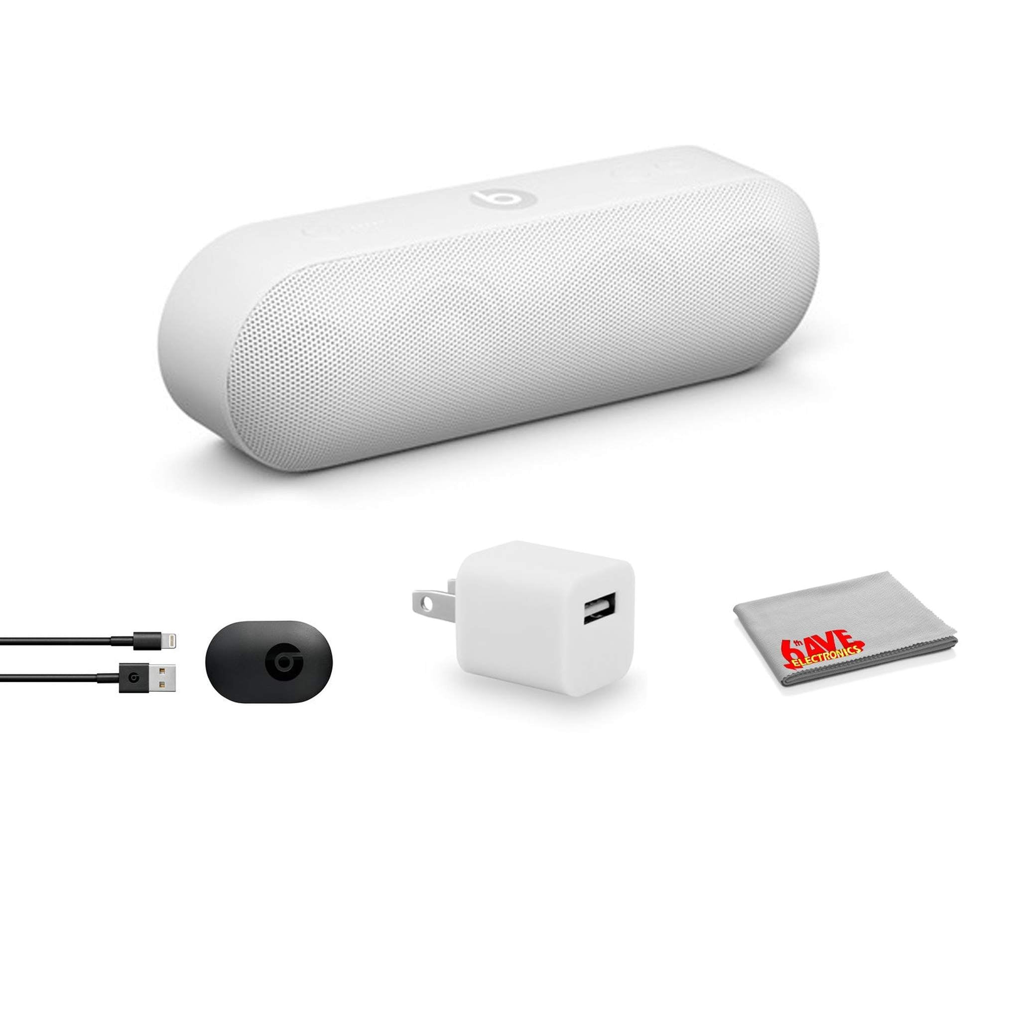 Beats by Dr. Dre Beats Pill+ Portable Bluetooth Wireless Speaker Standard Collection White Beats